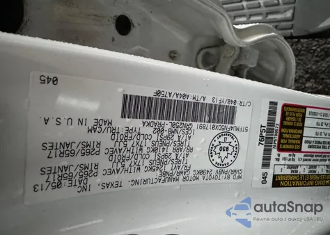 2013 Toyota Tacoma Double Cab Long Bed from USA, damaged, VIN 5TFMU4FN5DX017891